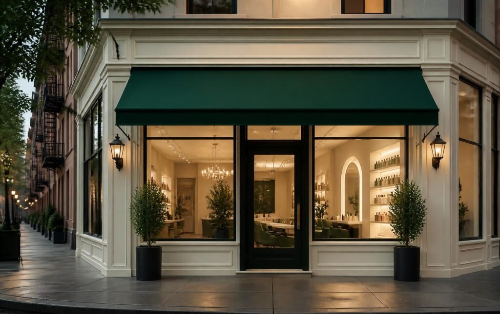Hibba NYC's New York City studio where clients receive threading, waxing, and facial services